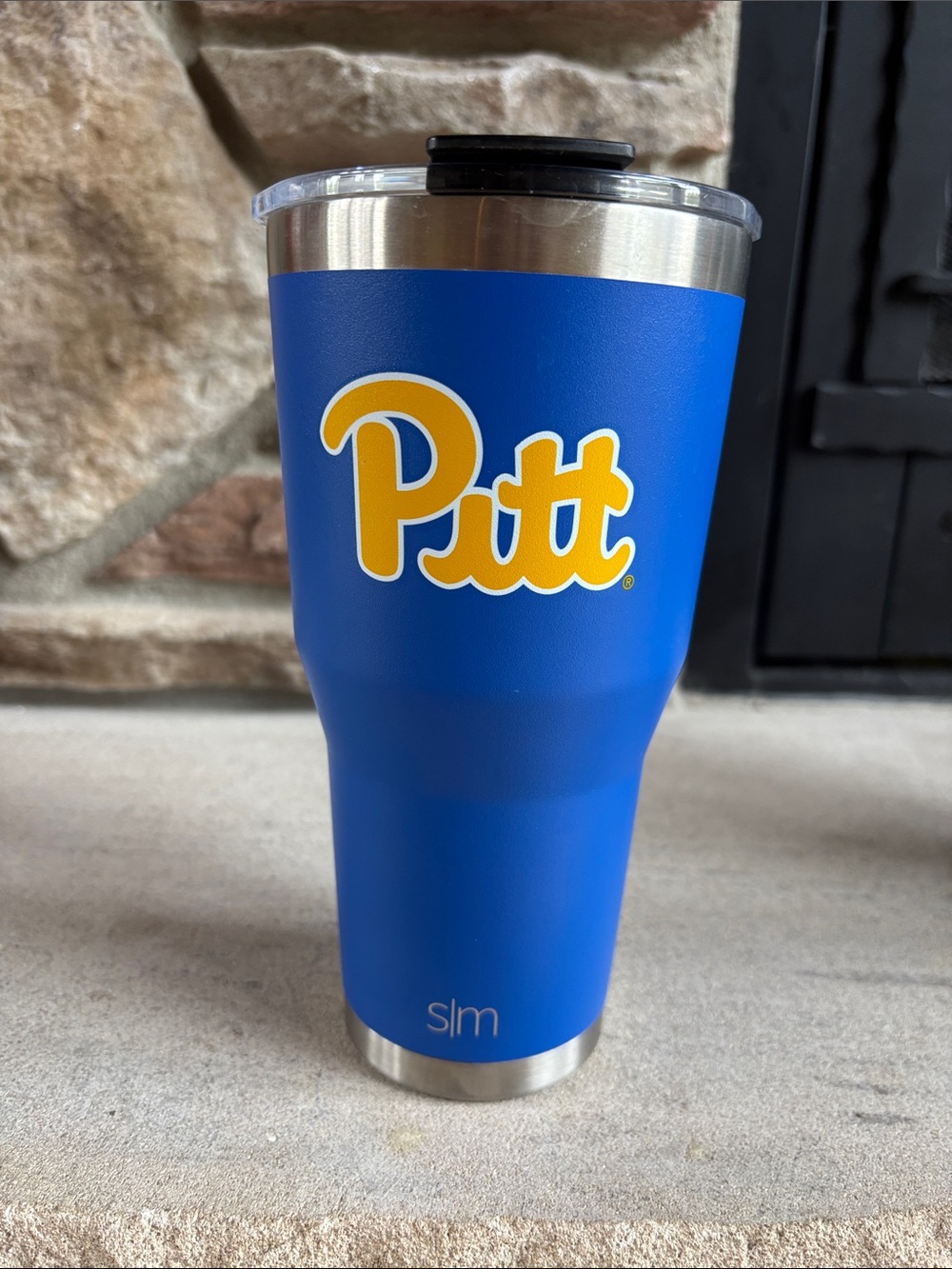Pitt University of Pittsburgh NCAA Simple Modern 30 oz Cruiser Stainless Tumbler